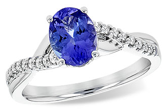 A199-79804: LDS RG 1.20 TANZANITE 1.35 TGW