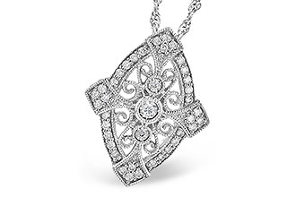 A282-47068: NECKLACE .20 TW