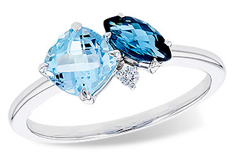 A283-38859: LDS RG 1.49 TW BLUE TOPAZ 1.52 TGW