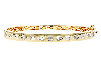 A283-38877: BANGLE .40 BAG .62 TW