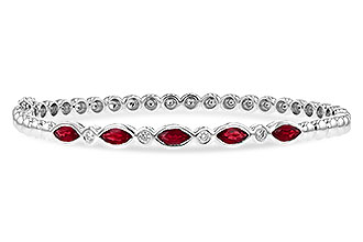 B199-80686: BANGLE 1.50 RUBY 1.63 TGW