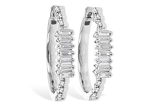 B282-50704: EARR .20 TW BAGUETTES