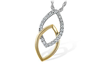 C198-89804: NECKLACE .20 TW