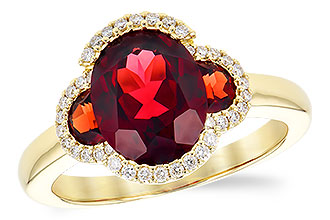 C282-52540: LDS RG 3.29 TW GARNET 3.45 TGW