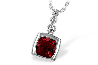 D198-87040: NECK 1.40 GARNET 1.44 TGW