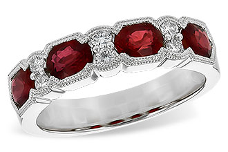 D199-75249: LDS WED RG 1.66 RUBY 1.84 TGW (5x4MM RUBY)