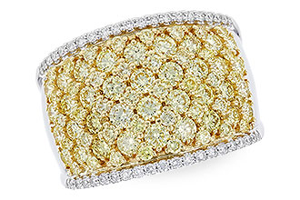 D283-39767: LDS DIA WED RG 2.19 YELLOW DIAS 2.37 TW