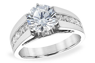 E015-23413: LDS SEMI DIA RG .76 TW