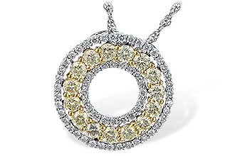 E198-84304: NECK 1.08 YELLOW DIAS 1.55 TW