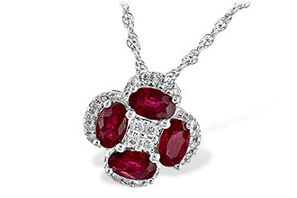 F199-73422: NECK 1.09 RUBY 1.22 TGW