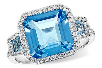 F199-80685: LDS RG 4.40 TW BLUE TOPAZ 4.60 TGW