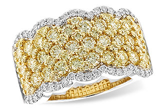 F283-38831: LDS DIA WED RG 1.90 YELLOW DIAS 2.20 TW