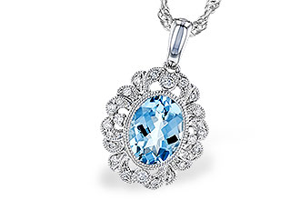 G283-38876: NECK .98 AQUA 1.12 TGW (8x6MM AQ)