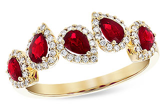 H282-47967: LDS RG .90 TW RUBY 1.14 TGW