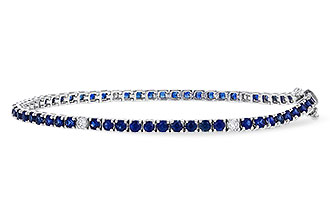 K284-28885: BRACELET 3.27 TW SAPP 3.52 TGW (7")