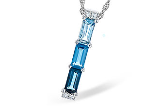 L282-48867: NECK 1.26 BLUE TOPAZ 1.30 TGW