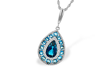 M199-77067: NECK 2.55 TW BLUE TOPAZ 2.65 TGW