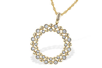 M199-77921: NECKLACE .12 TW